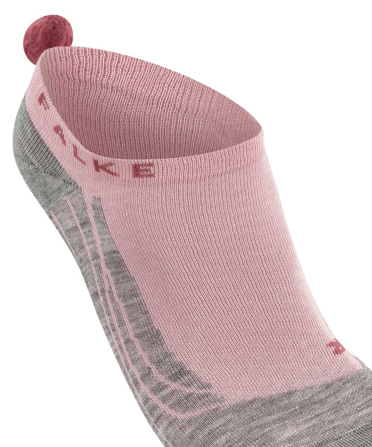 Sports Socks Donna Falke GO2 Pompom Golf Invisibles Rosa | JZSW91582