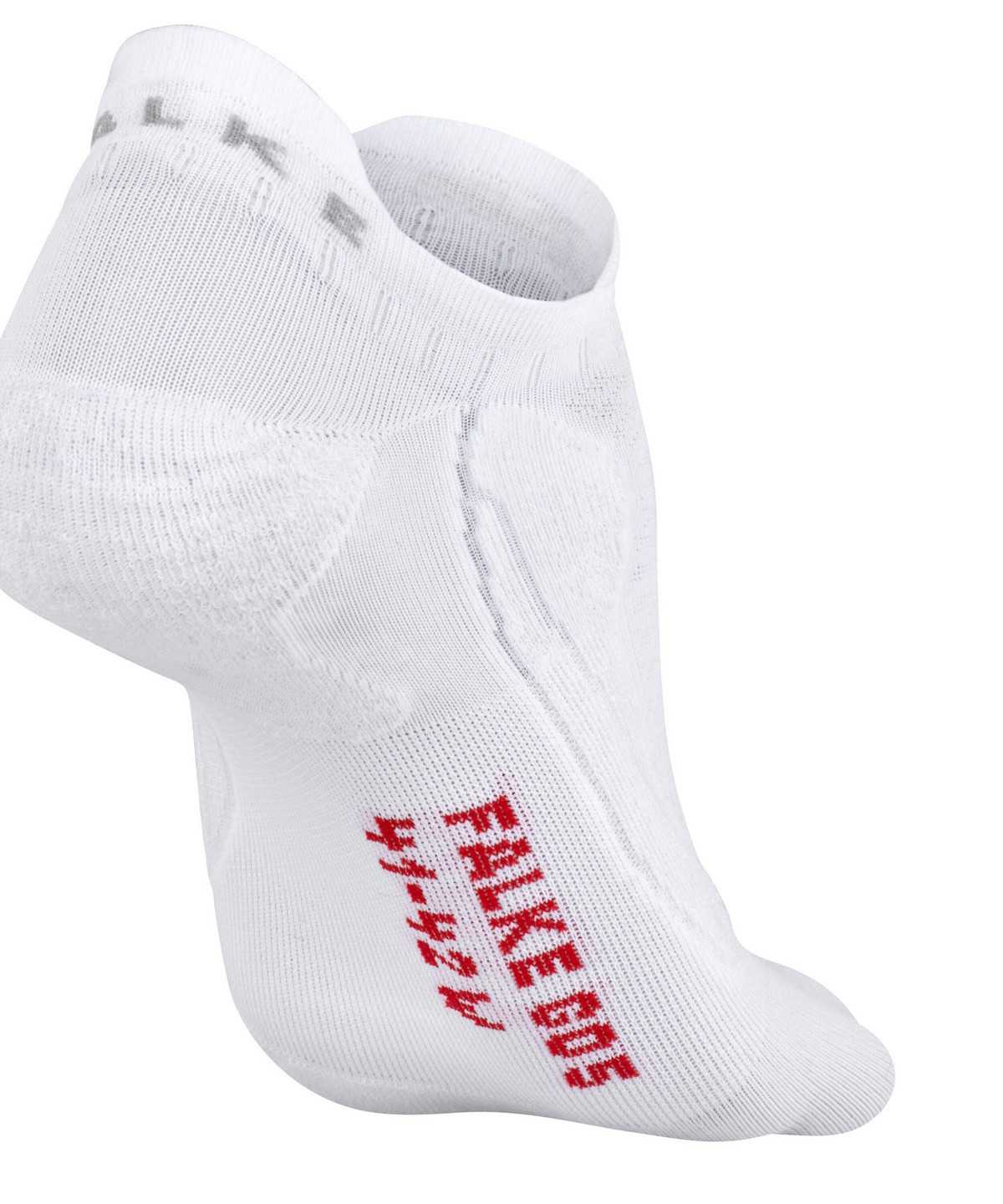 Sports Socks Donna Falke GO5 Invisible Golf Invisibles Bianche | EACB26873