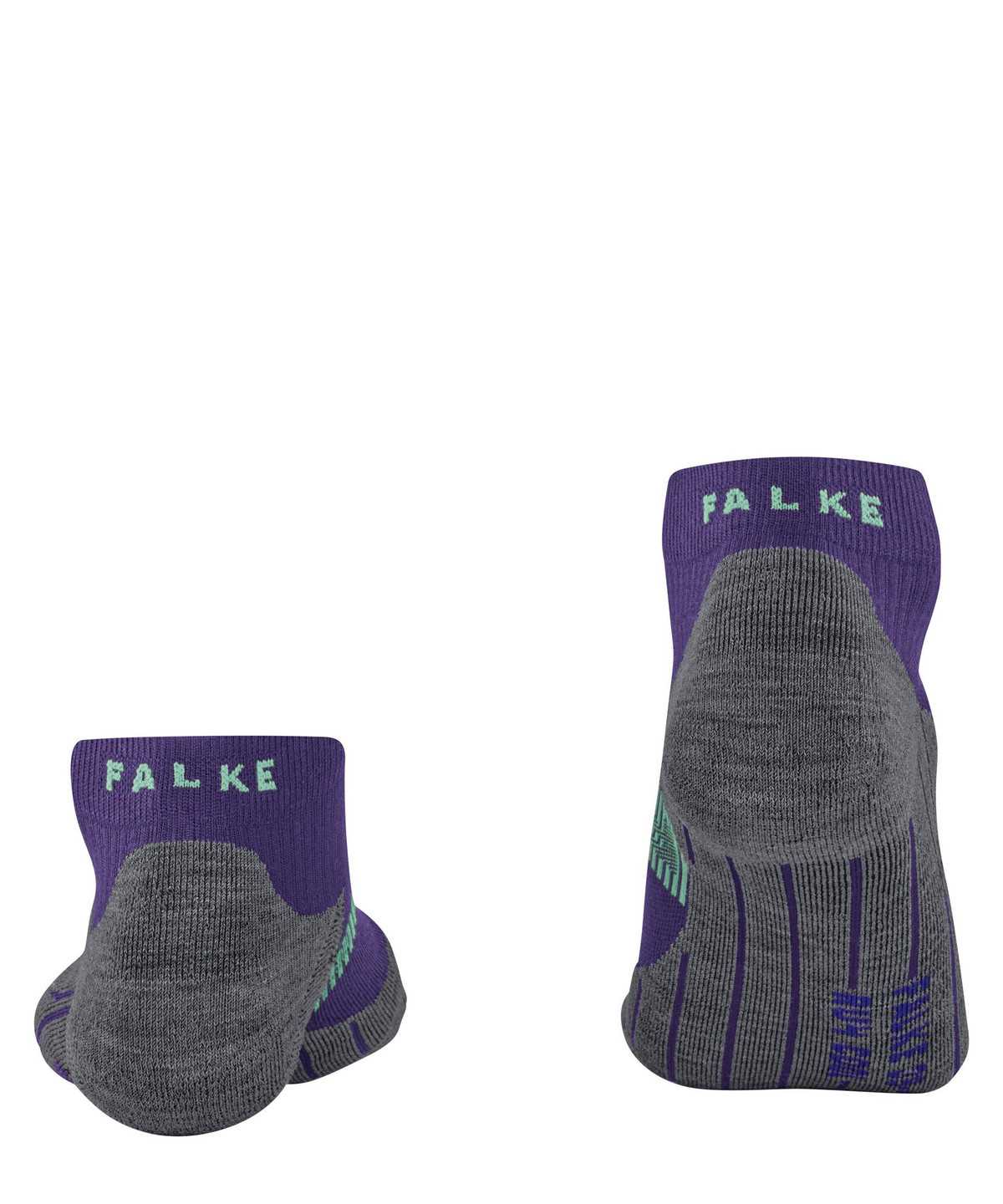 Sports Socks Donna Falke RU4 Endurance Cool Short Running Short sock Viola | QOEF96230