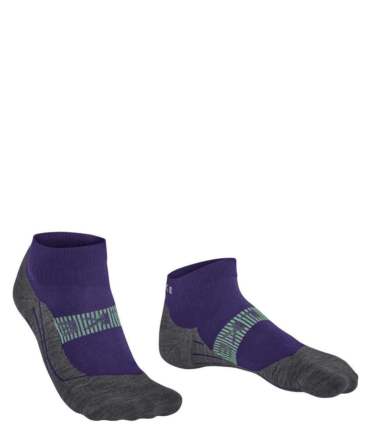 Sports Socks Donna Falke RU4 Endurance Cool Short Running Short sock Viola | QOEF96230