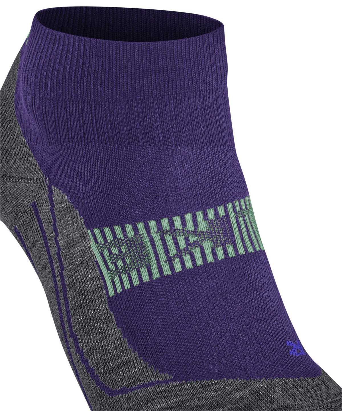 Sports Socks Donna Falke RU4 Endurance Cool Short Running Short sock Viola | QOEF96230