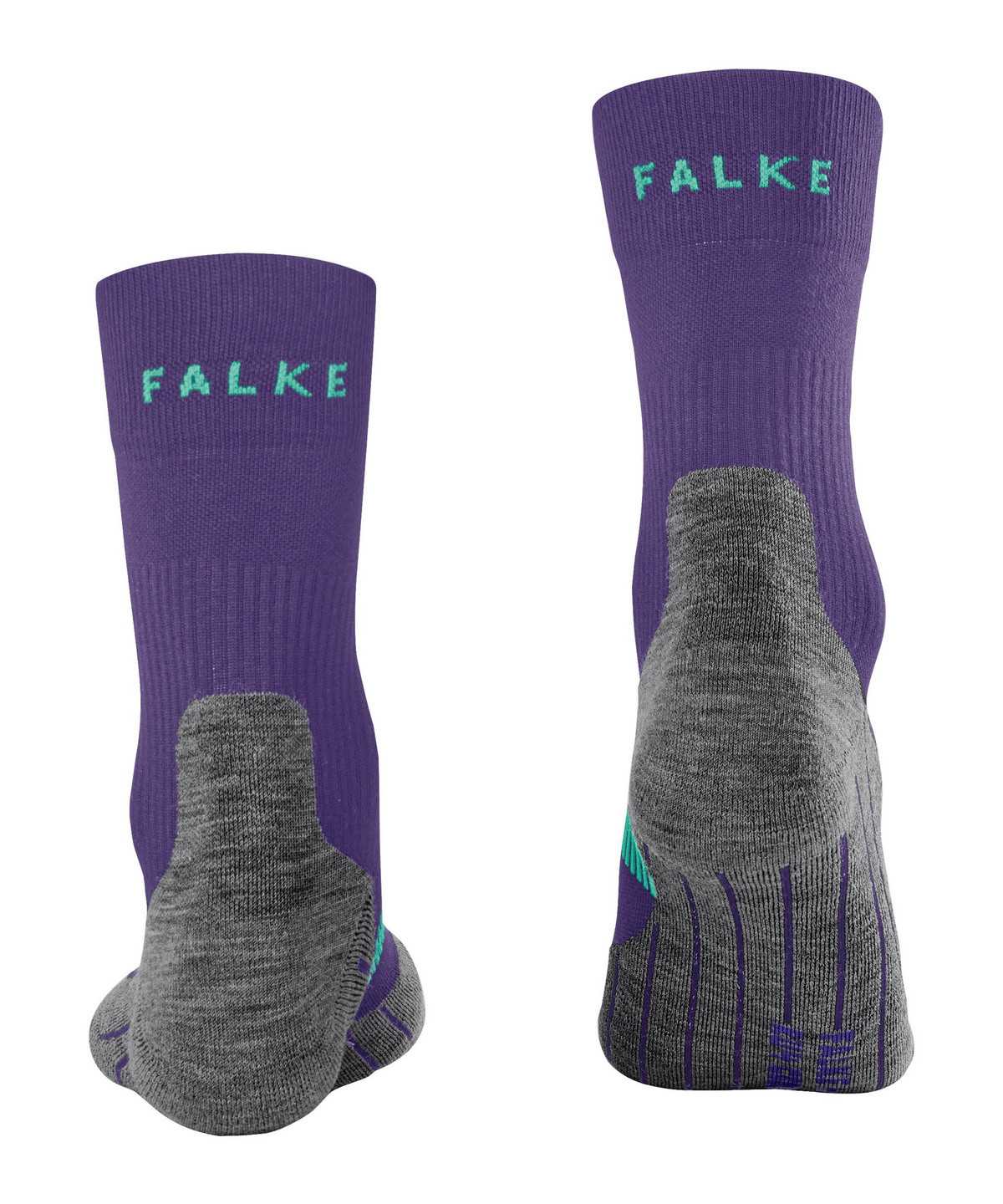 Sports Socks Donna Falke RU4 Endurance Cool Running Socks Viola | MZRT46258