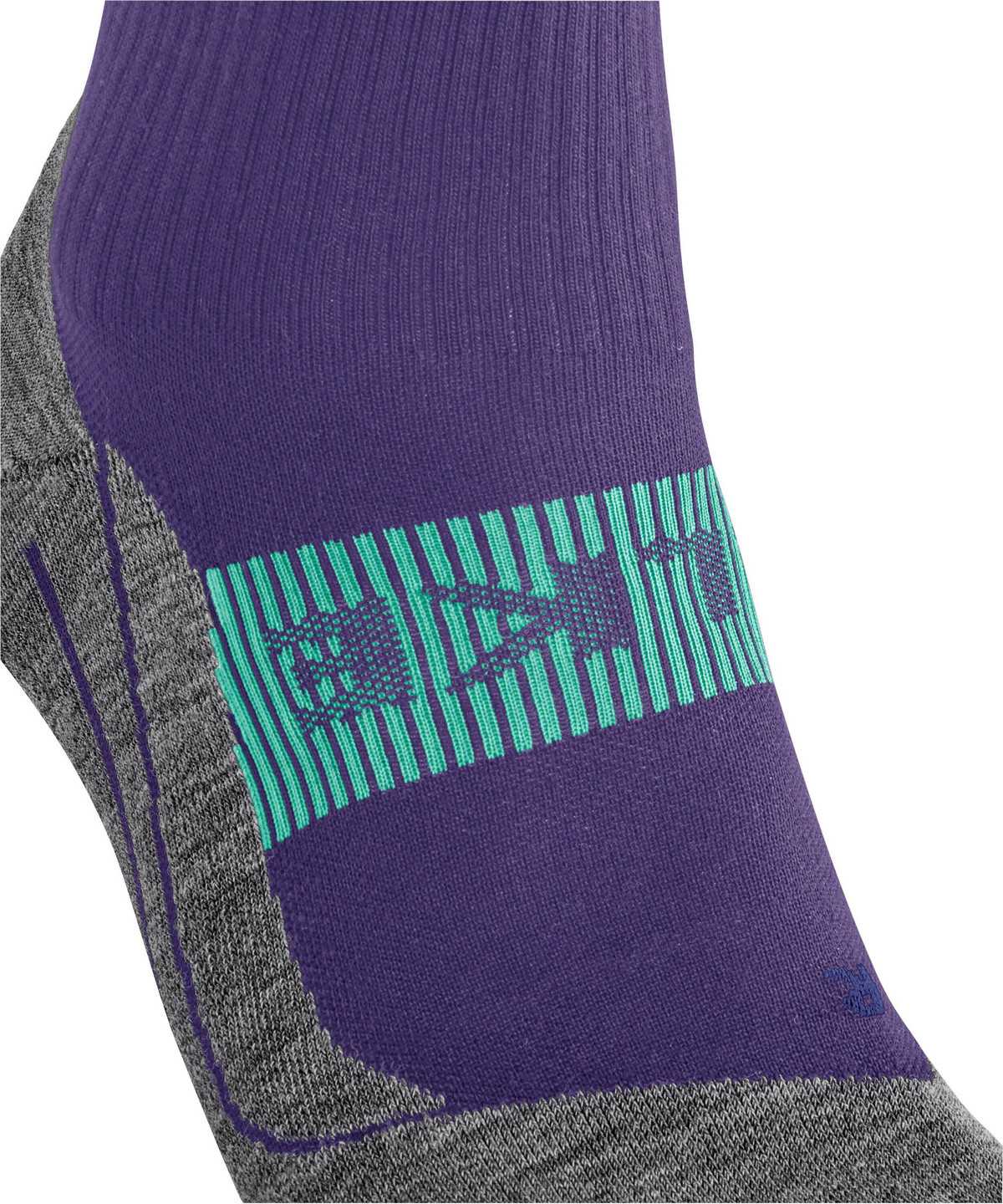 Sports Socks Donna Falke RU4 Endurance Cool Running Socks Viola | MZRT46258