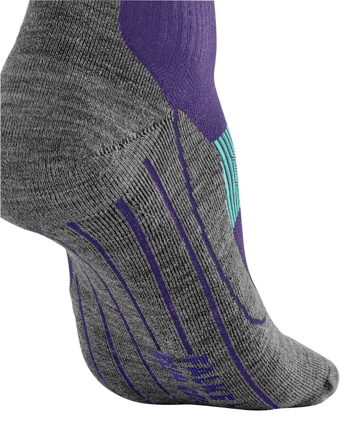 Sports Socks Donna Falke RU4 Endurance Cool Running Socks Viola | MZRT46258