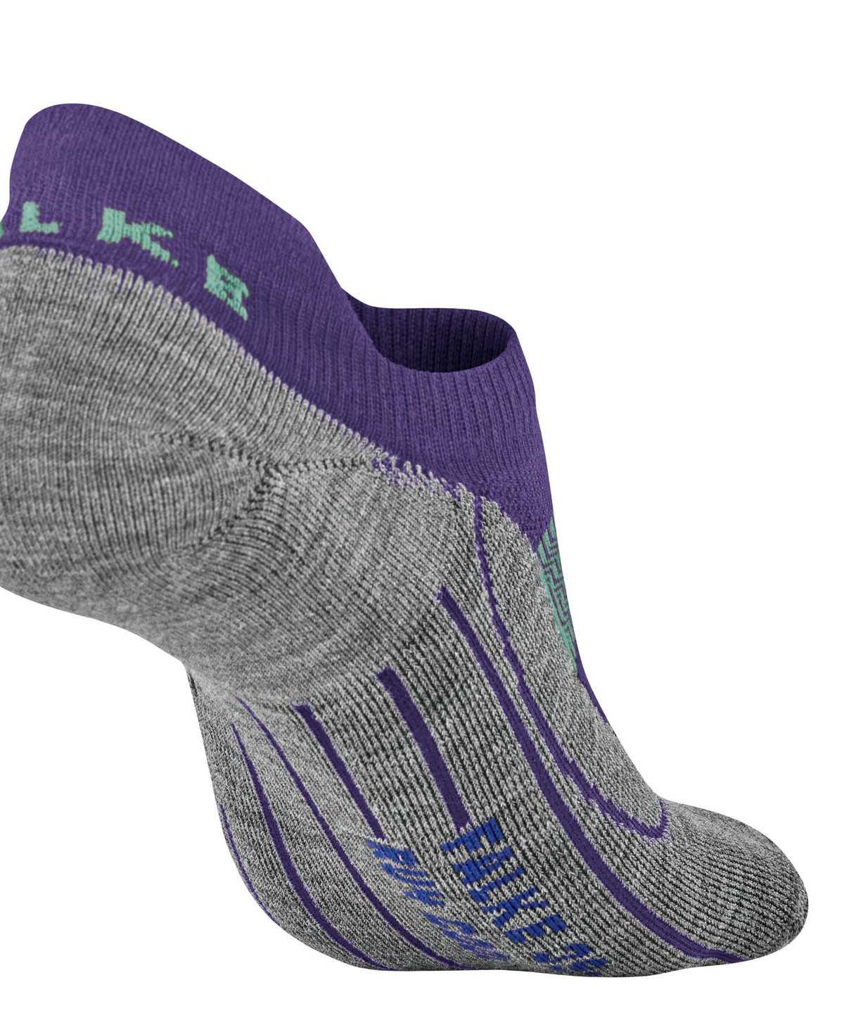 Sports Socks Donna Falke RU4 Endurance Cool Invisible Running Invisibles Viola | PRKE12968