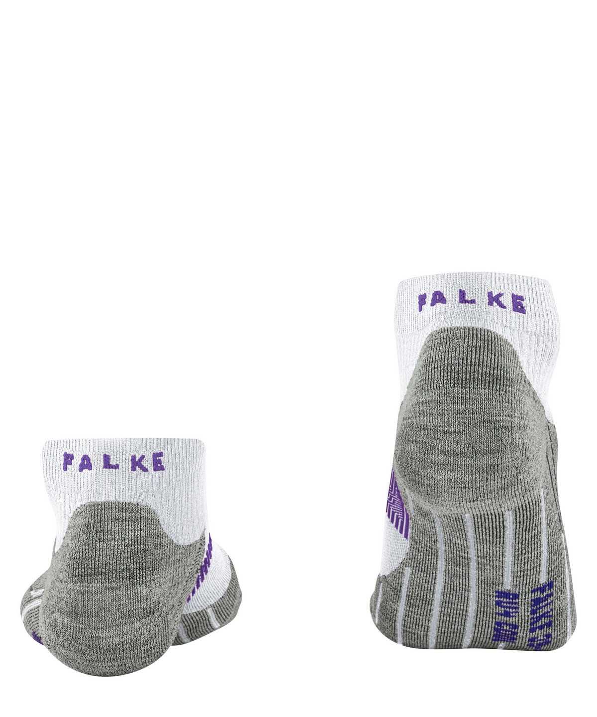 Sports Socks Donna Falke RU4 Endurance Cool Short Running Short sock Bianche | EQPR16930