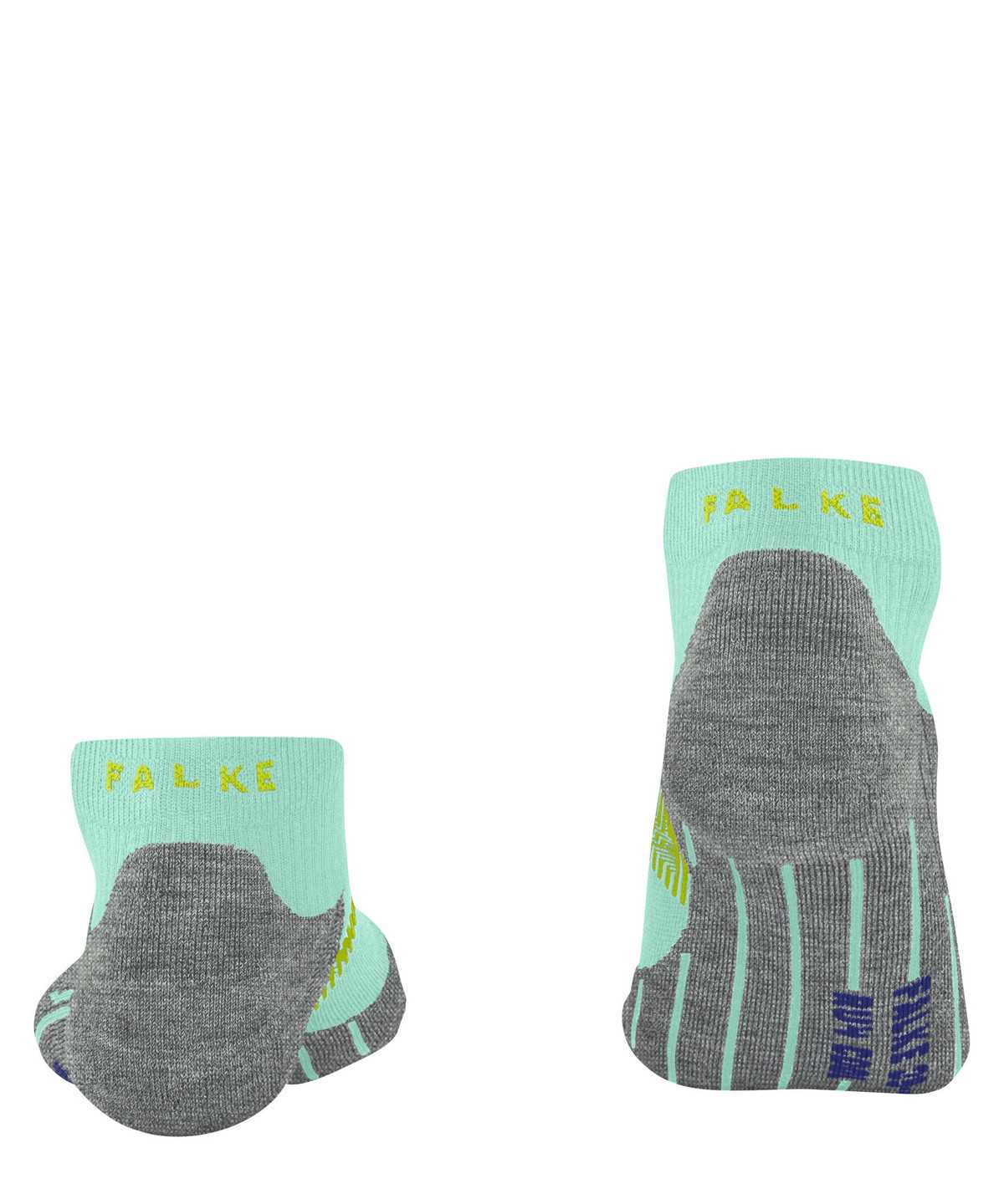 Sports Socks Donna Falke RU4 Endurance Cool Short Running Short sock Verdi | JSTA75209