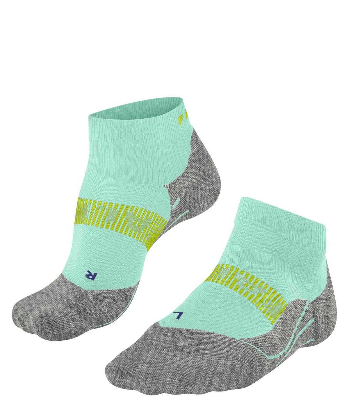 Sports Socks Donna Falke RU4 Endurance Cool Short Running Short sock Verdi | JSTA75209