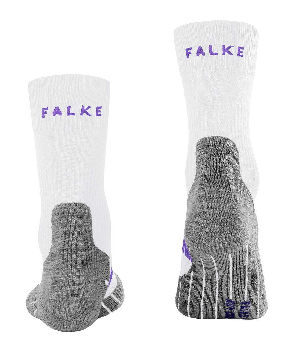 Sports Socks Donna Falke RU4 Endurance Cool Running Socks Bianche | WJFX46927