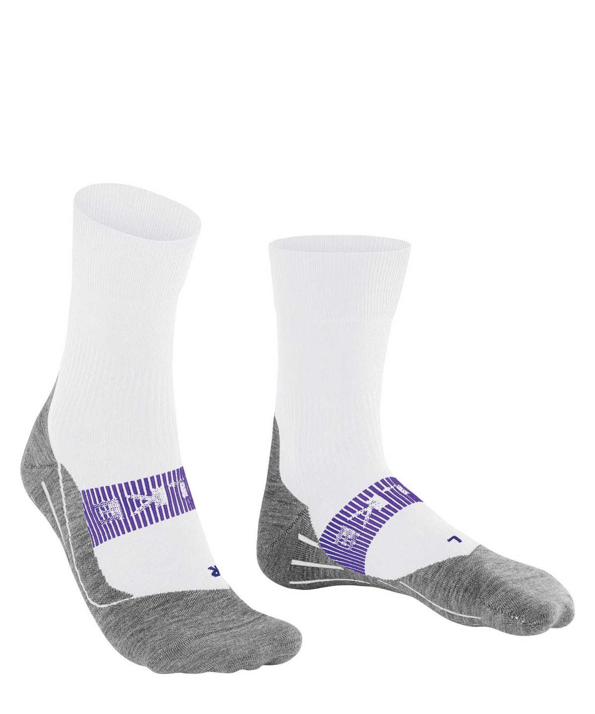 Sports Socks Donna Falke RU4 Endurance Cool Running Socks Bianche | WJFX46927