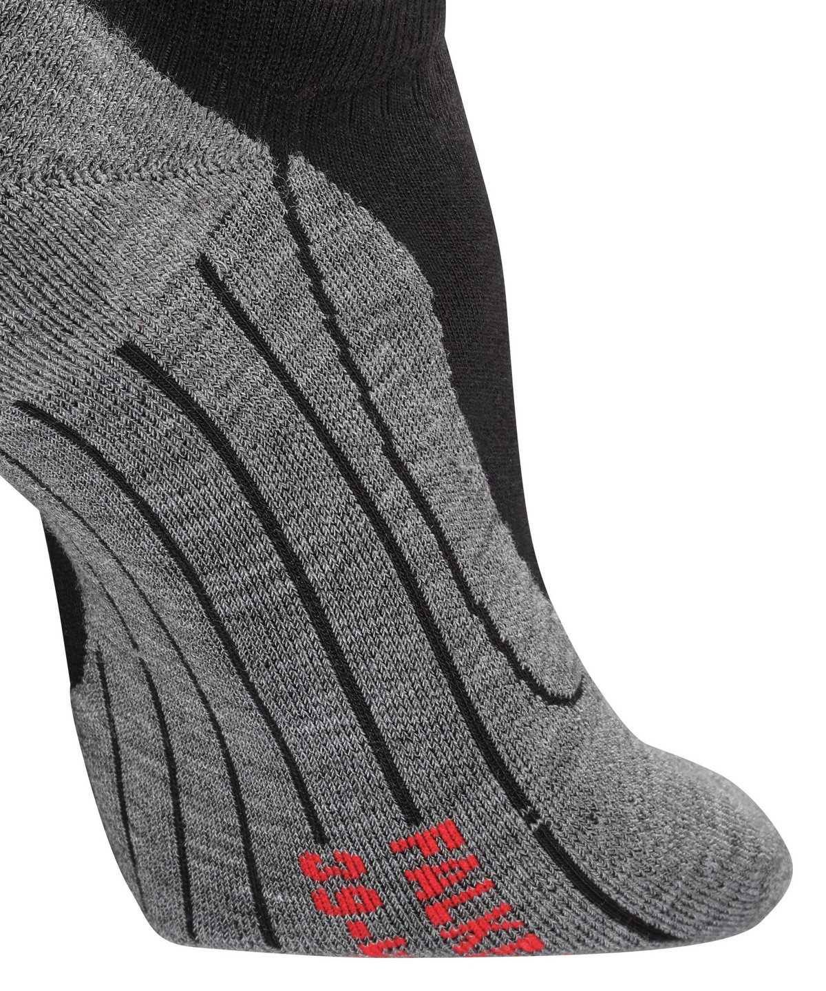 Sports Socks Donna Falke RU4 Endurance Invisible Running Invisibles Nere | SLPW73094