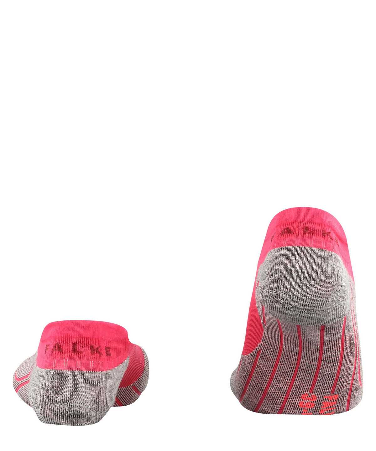 Sports Socks Donna Falke RU4 Endurance Invisible Running Invisibles Rosse | SPLA65074