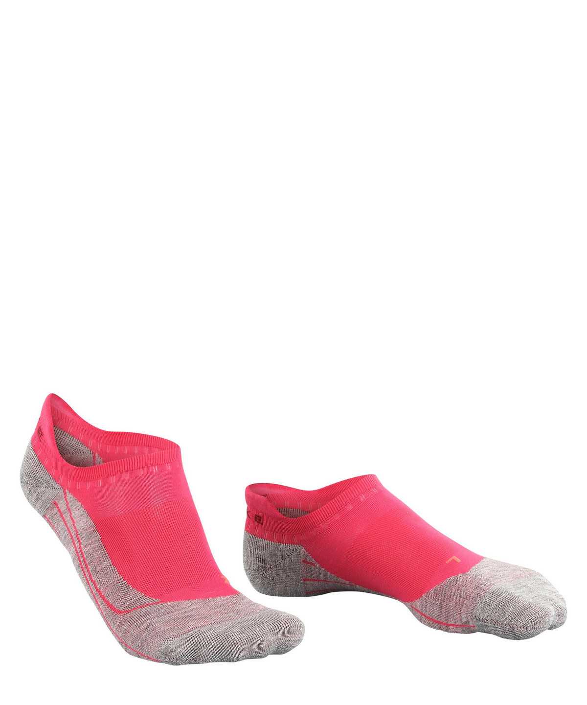 Sports Socks Donna Falke RU4 Endurance Invisible Running Invisibles Rosse | SPLA65074