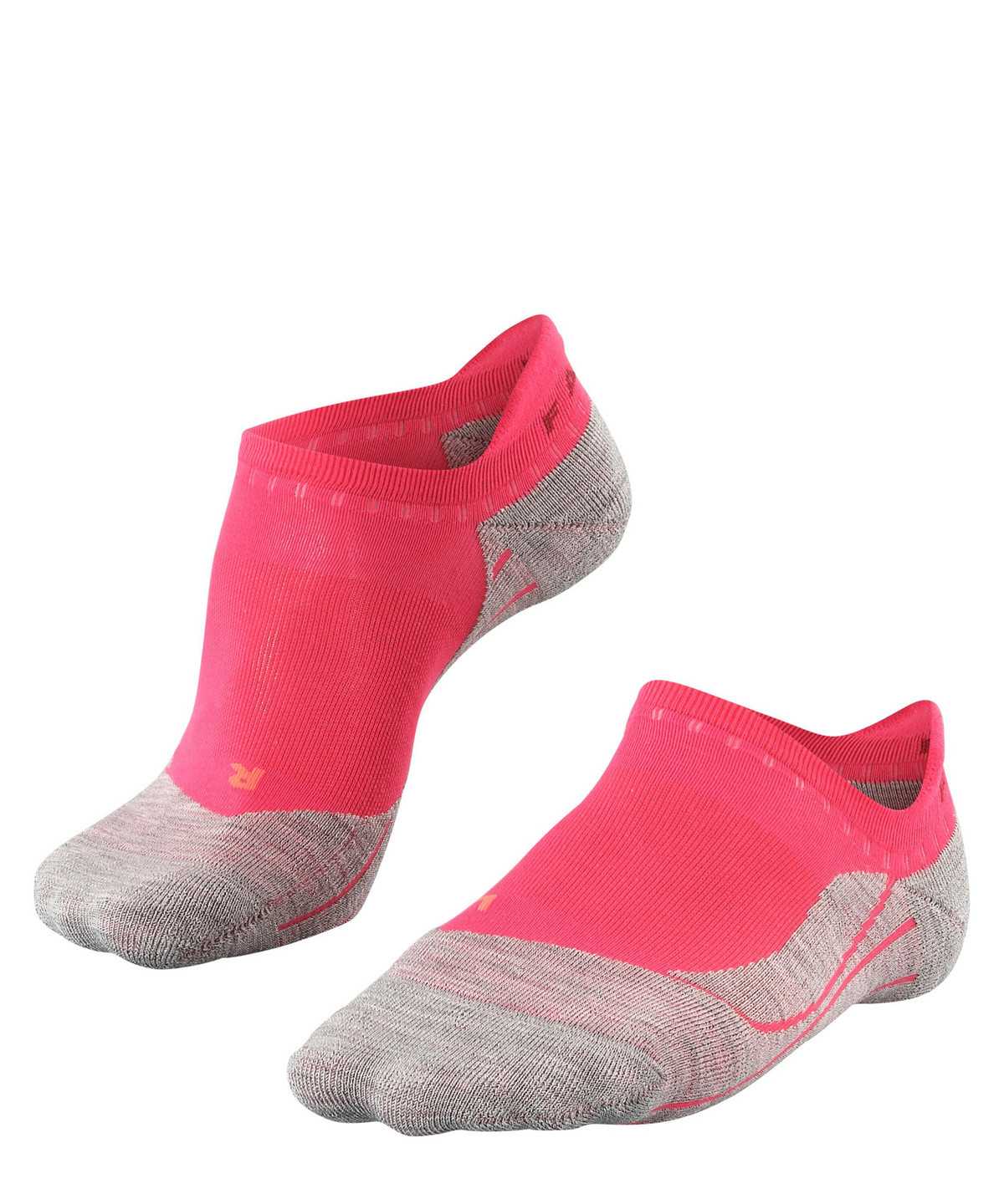 Sports Socks Donna Falke RU4 Endurance Invisible Running Invisibles Rosse | SPLA65074