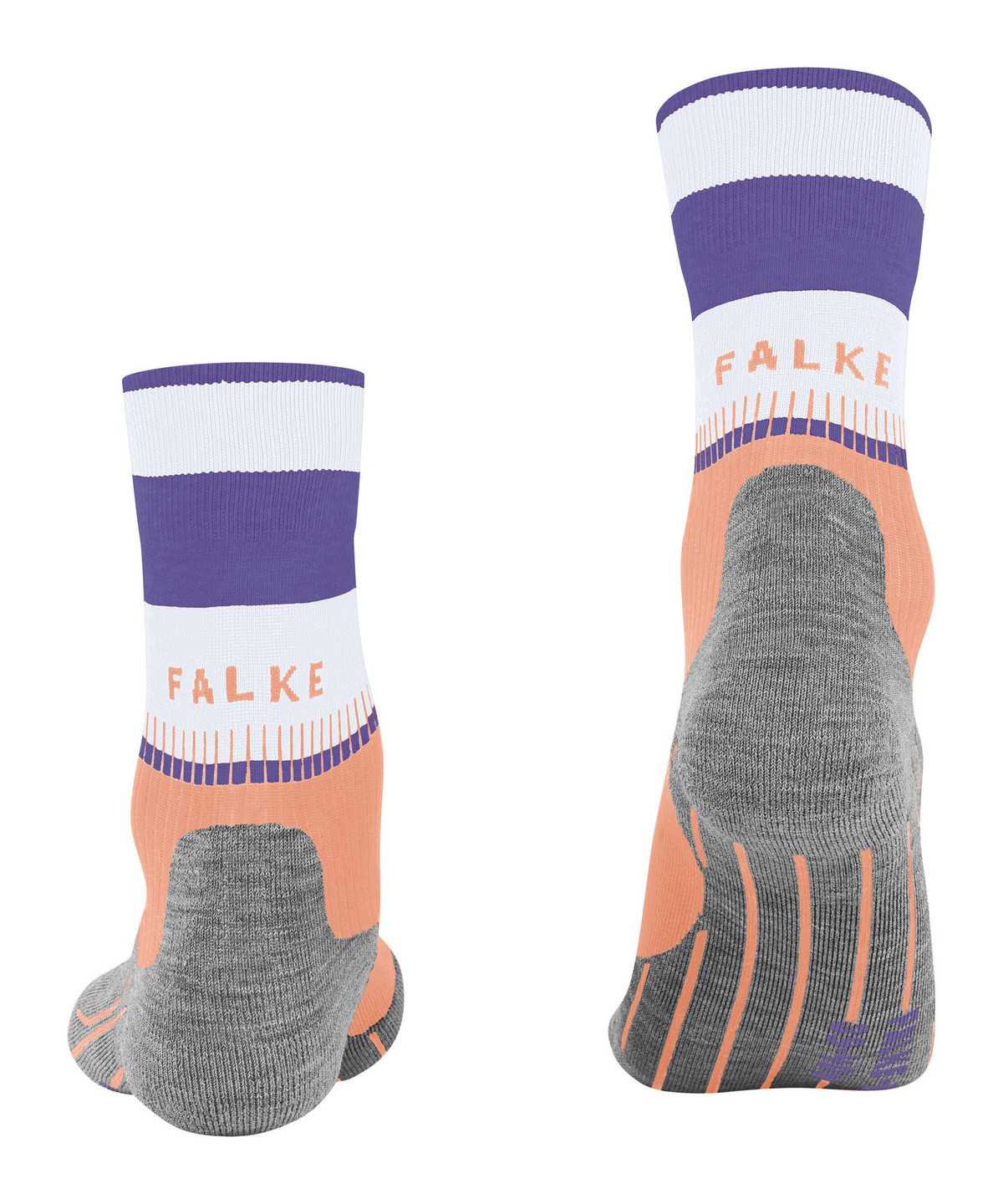 Sports Socks Donna Falke RU4 Endurance Running Socks Rosse | TKHV50782