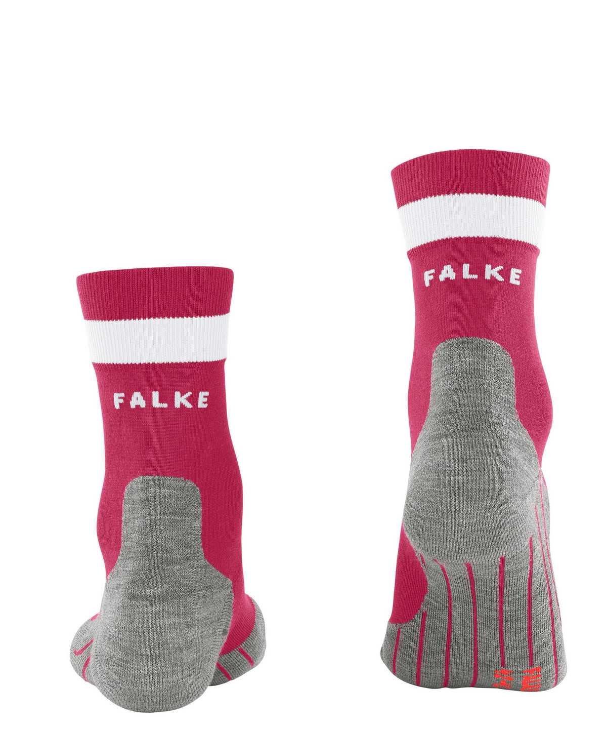 Sports Socks Donna Falke RU4 Endurance Running Socks Rosse | AICH03712