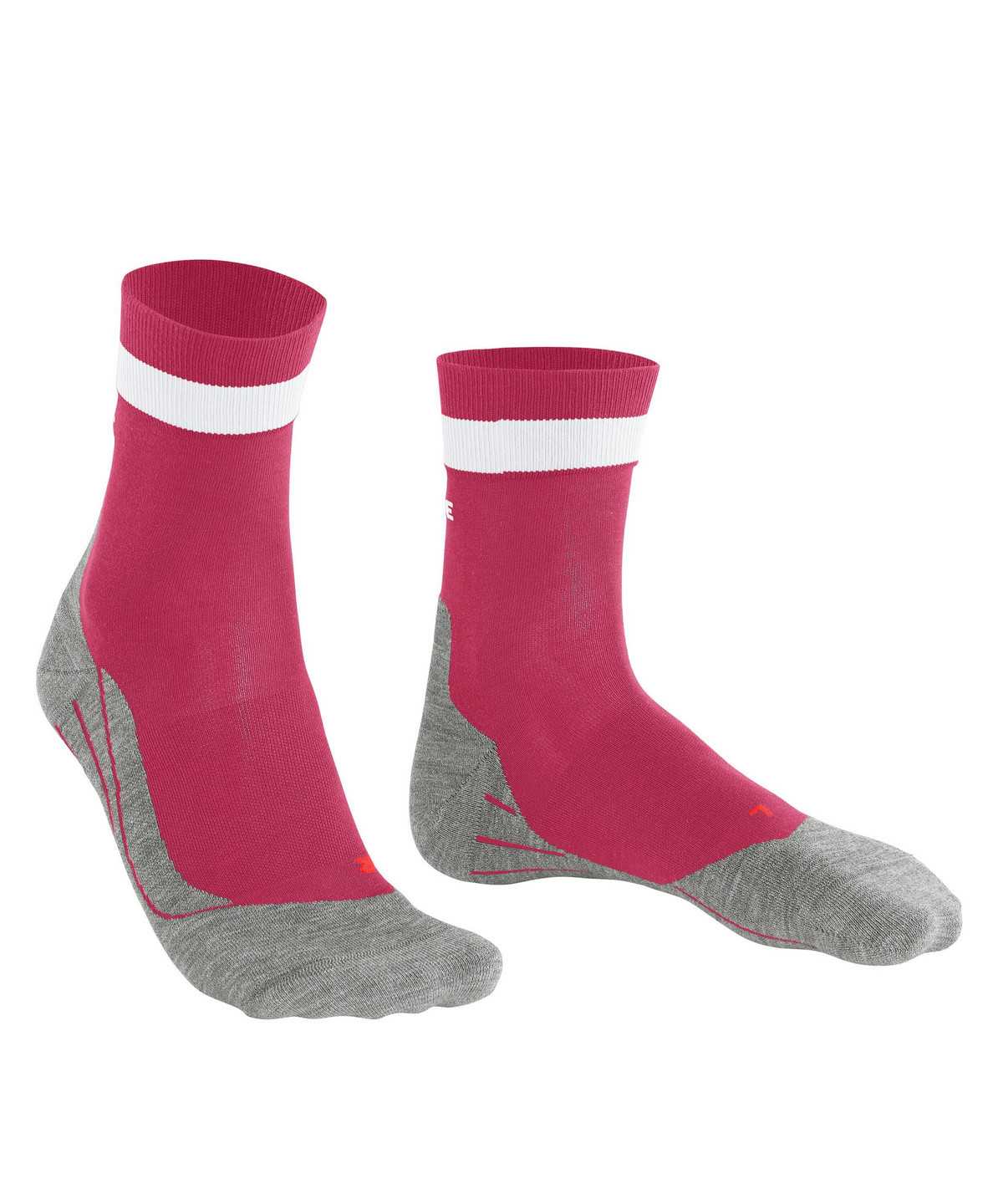 Sports Socks Donna Falke RU4 Endurance Running Socks Rosse | AICH03712