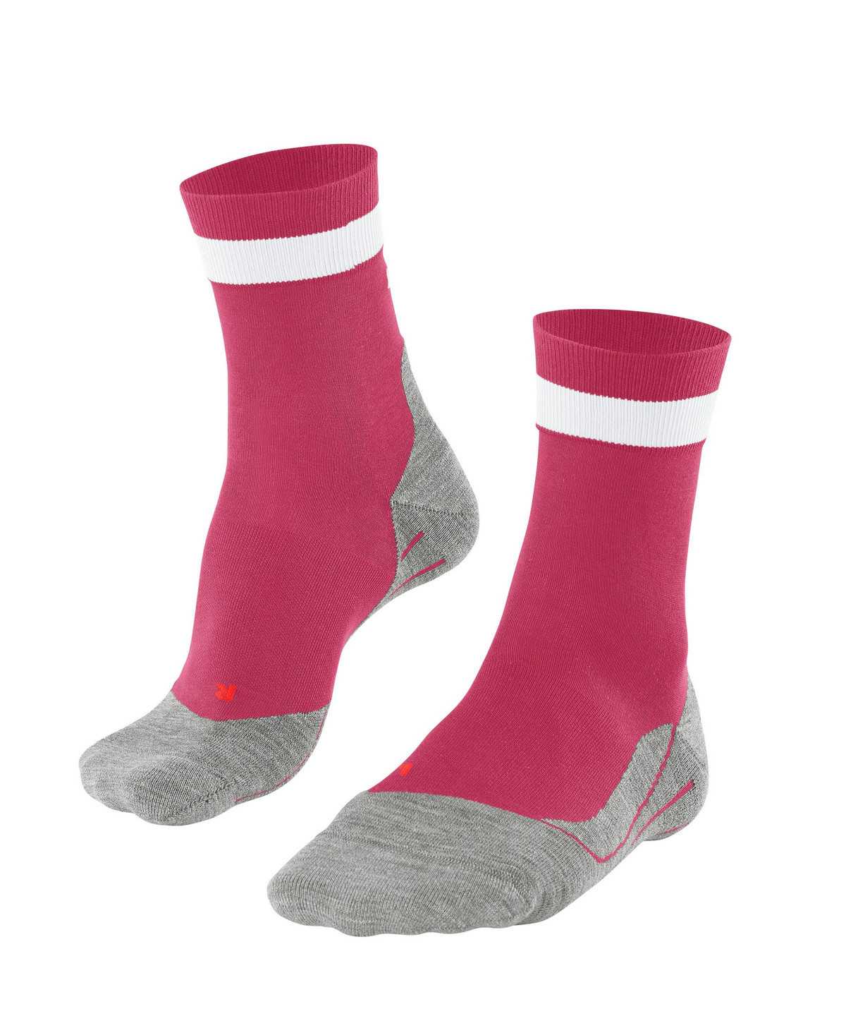 Sports Socks Donna Falke RU4 Endurance Running Socks Rosse | AICH03712