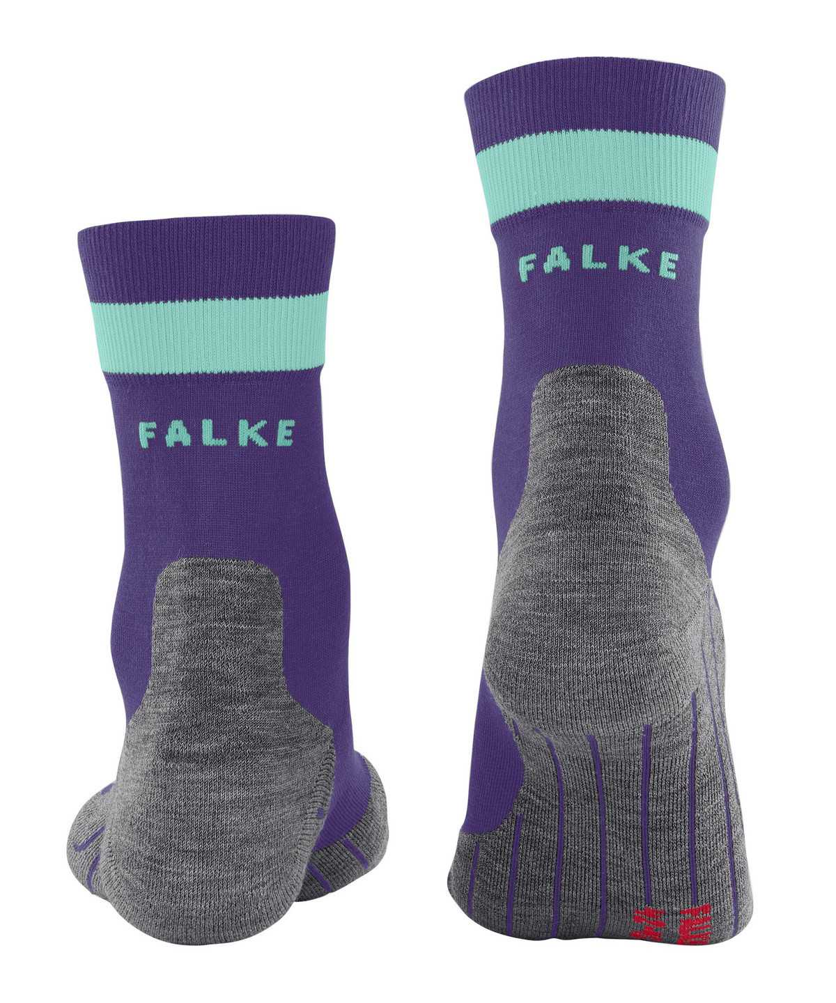 Sports Socks Donna Falke RU4 Endurance Running Socks Viola | GQBF15843