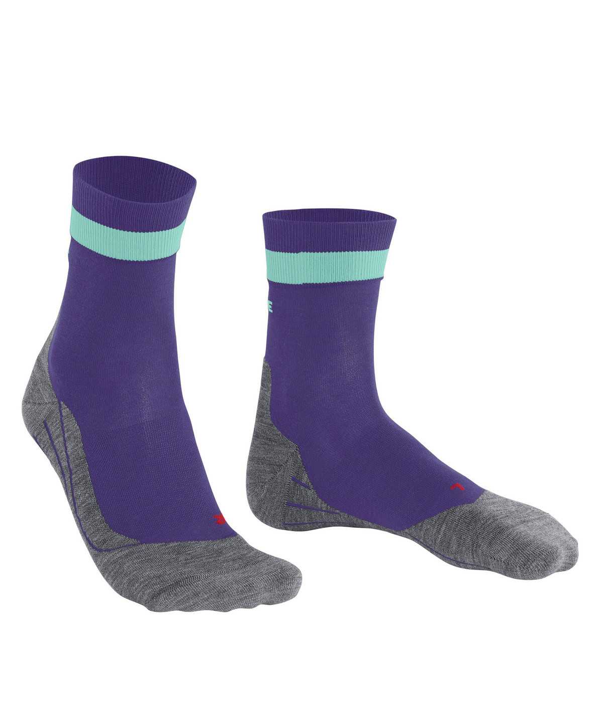 Sports Socks Donna Falke RU4 Endurance Running Socks Viola | GQBF15843