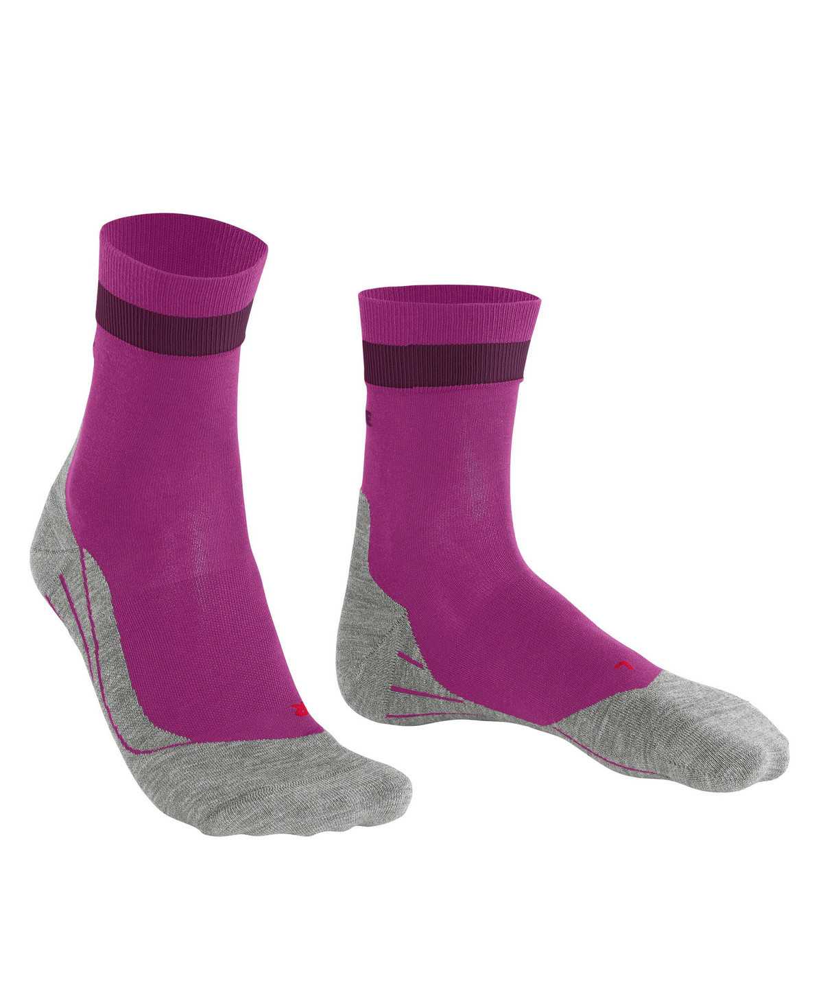 Sports Socks Donna Falke RU4 Endurance Running Socks Rosa | YESH70124