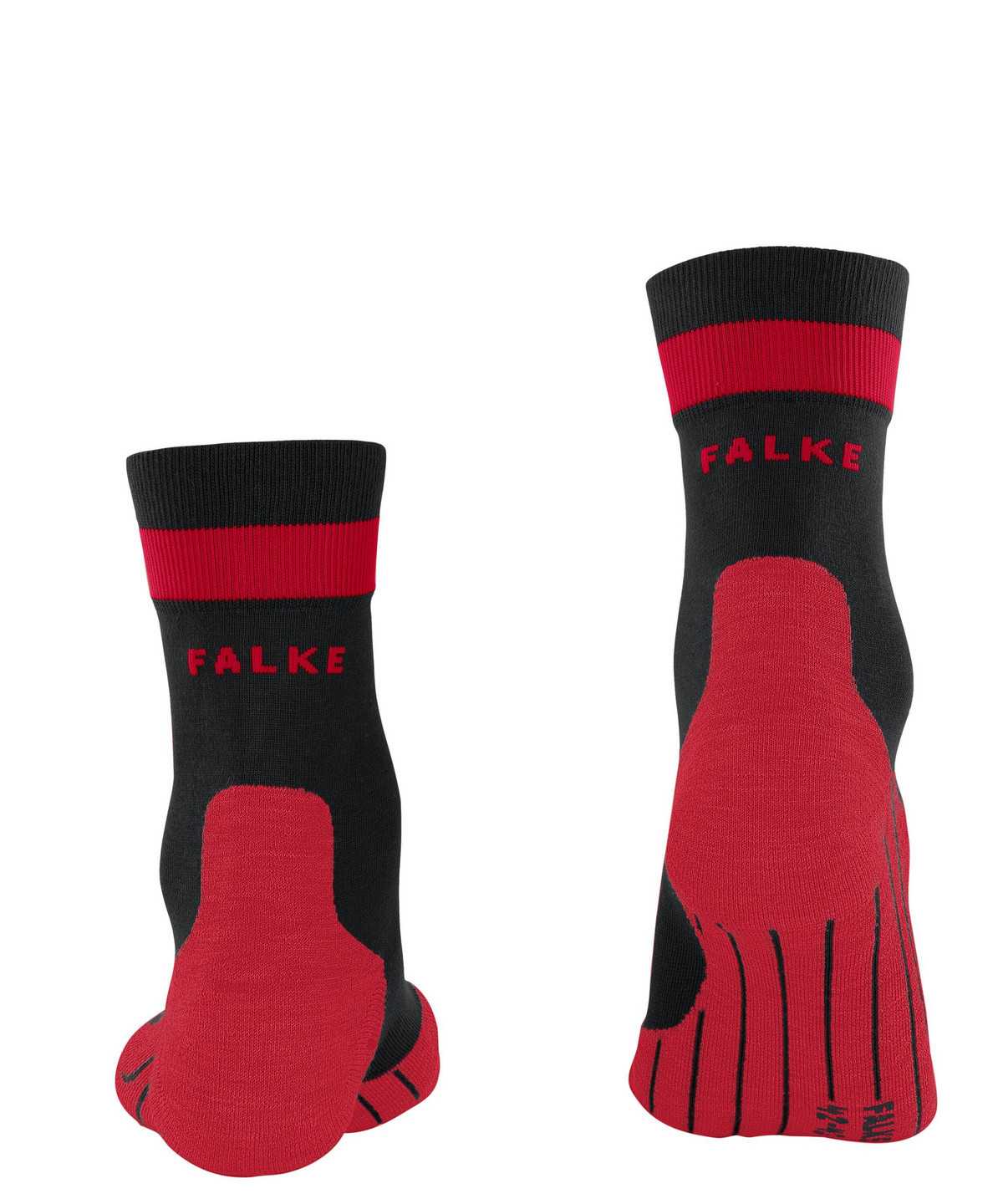 Sports Socks Donna Falke RU4 Endurance Running Socks Nere | WXIS28957