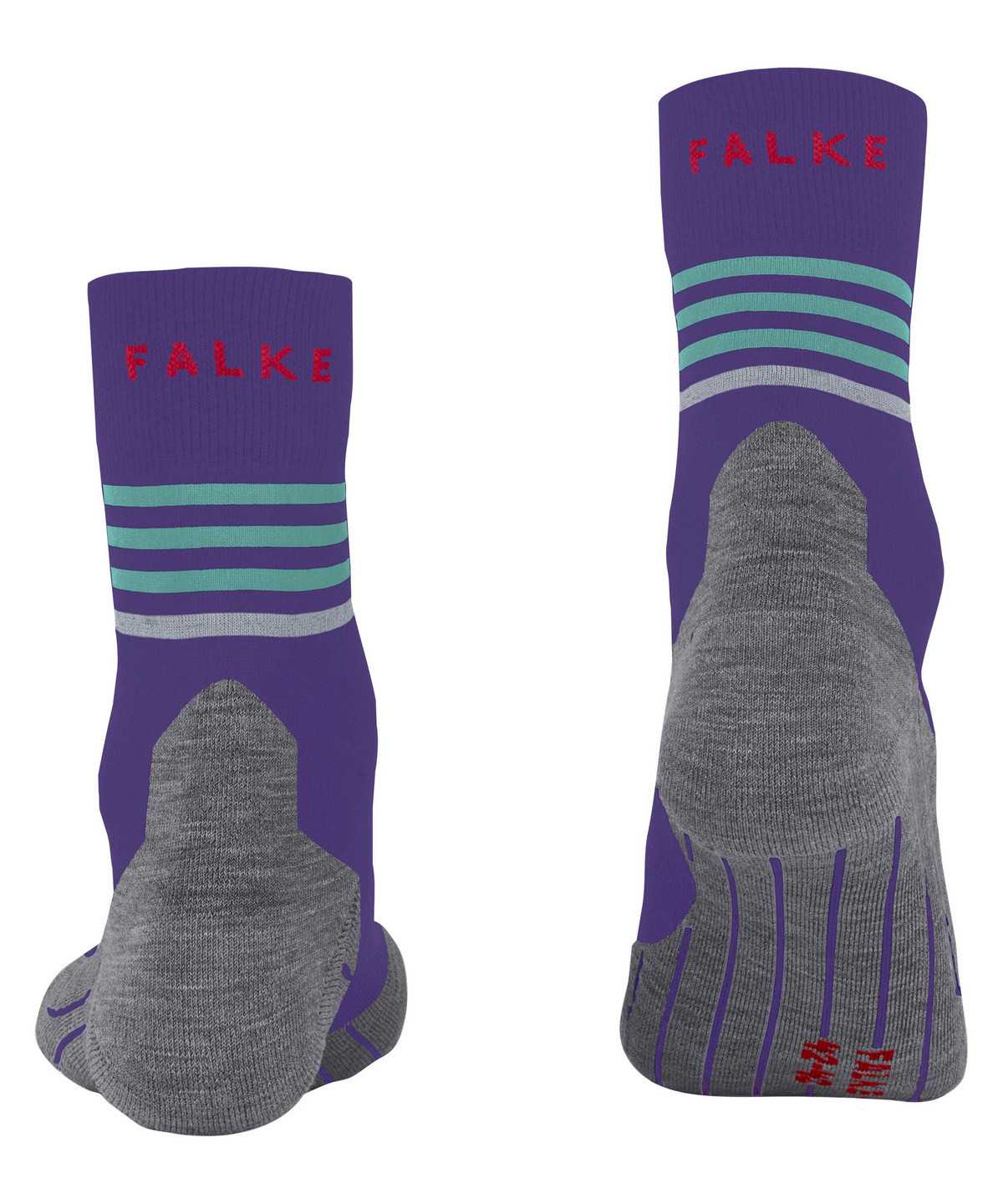 Sports Socks Donna Falke RU4 Endurance Reflect Running Socks Viola | CQSX10927