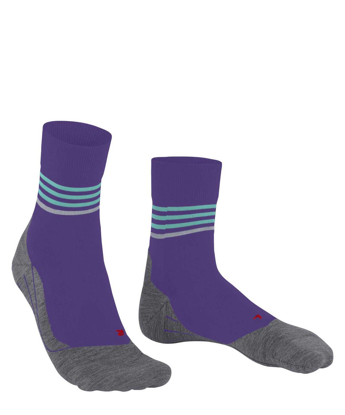 Sports Socks Donna Falke RU4 Endurance Reflect Running Socks Viola | CQSX10927