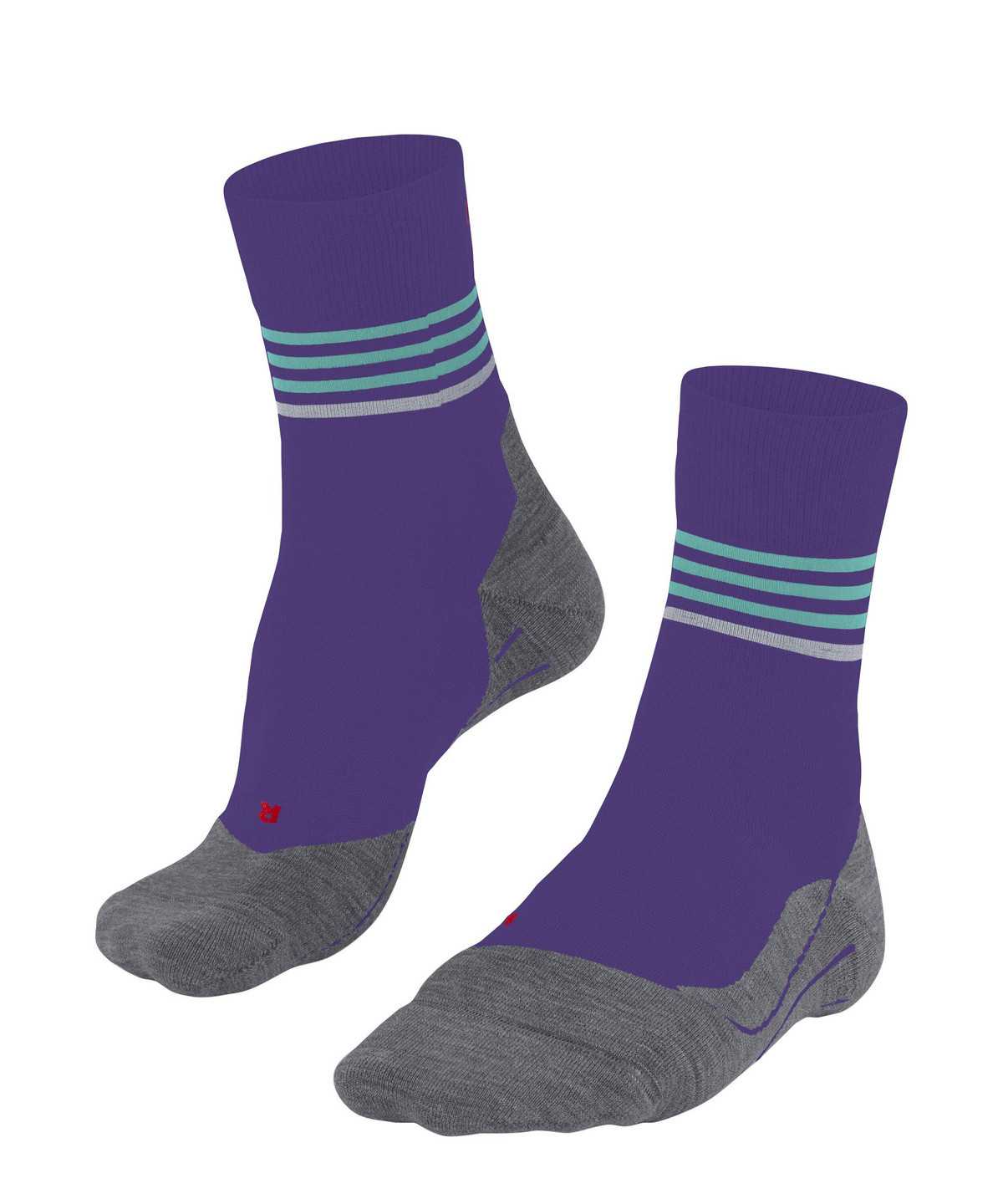 Sports Socks Donna Falke RU4 Endurance Reflect Running Socks Viola | CQSX10927