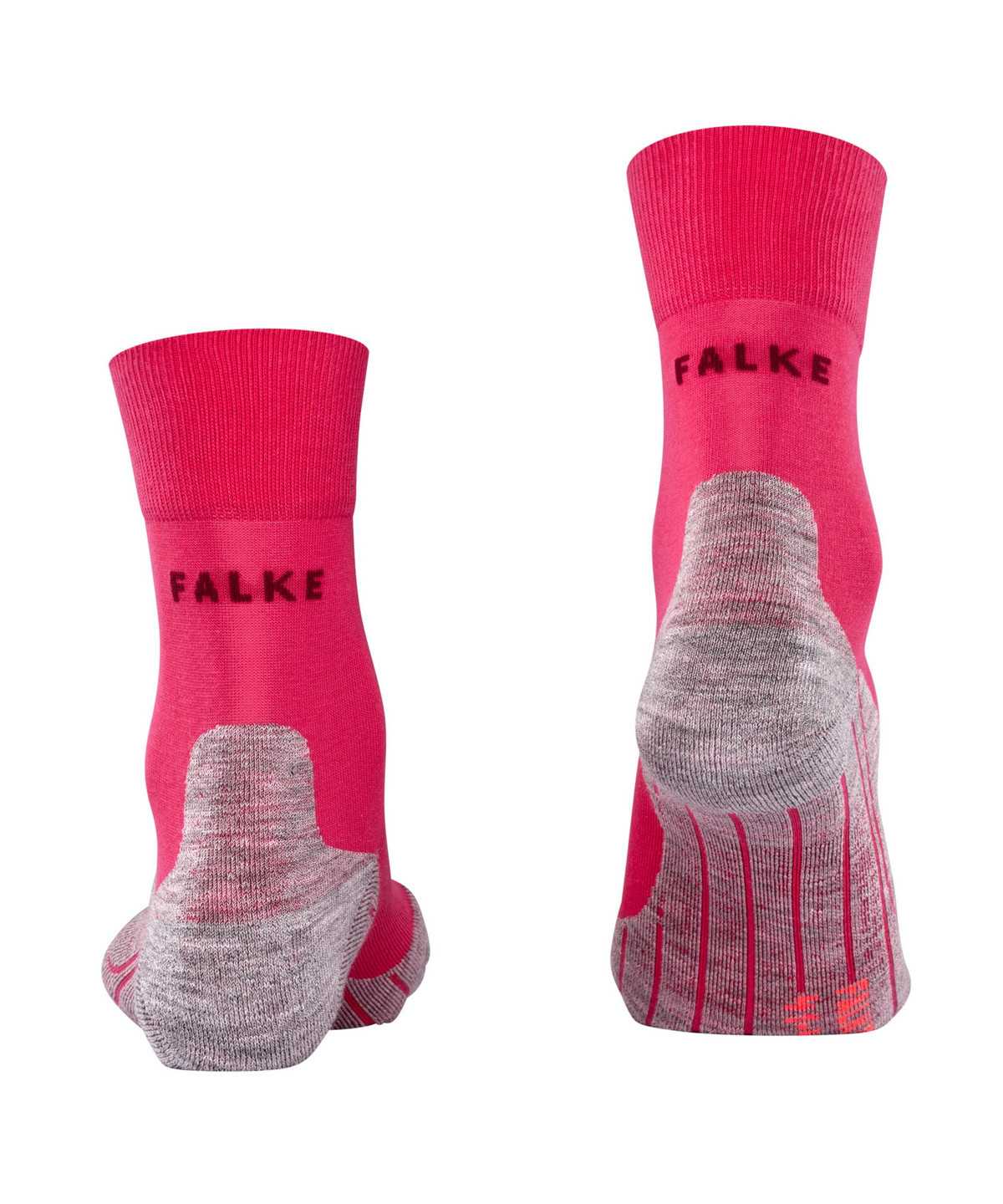 Sports Socks Donna Falke RU4 Endurance Running Socks Rosse | CAXK42095