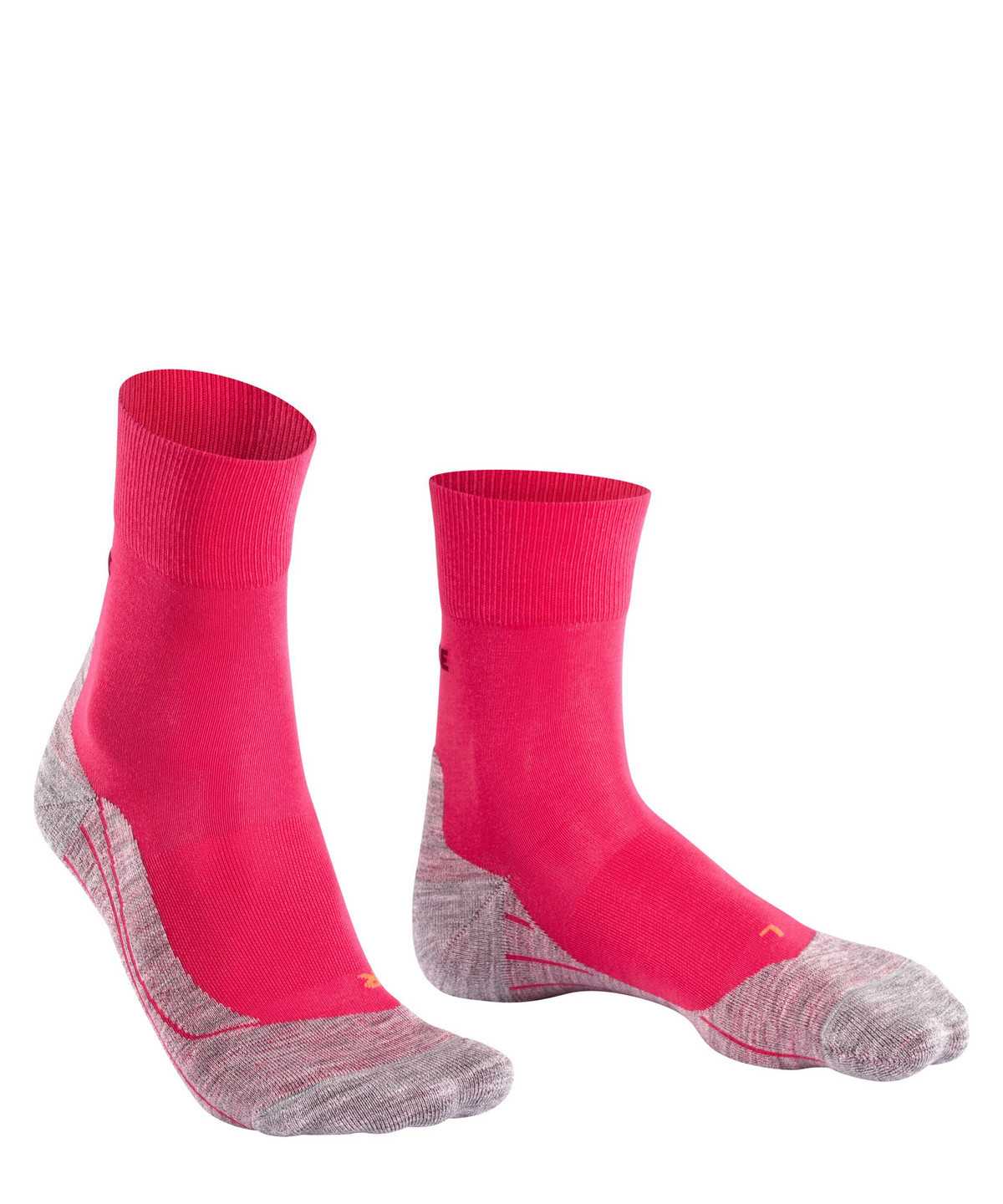 Sports Socks Donna Falke RU4 Endurance Running Socks Rosse | CAXK42095