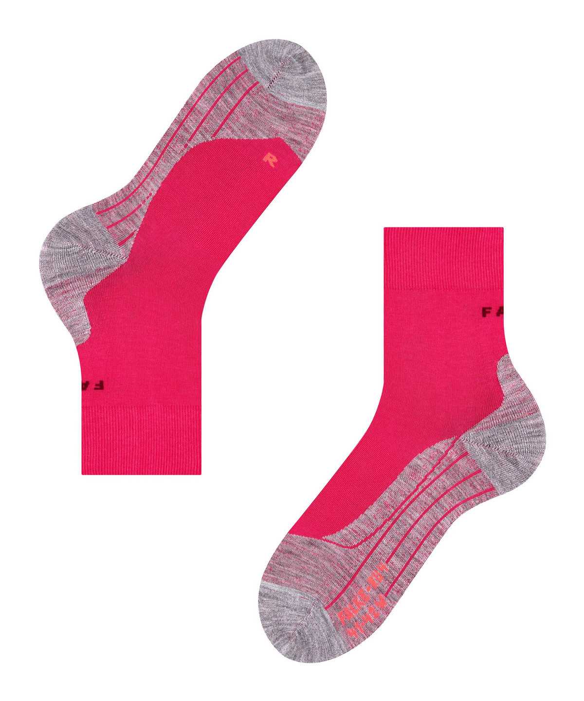 Sports Socks Donna Falke RU4 Endurance Running Socks Rosse | CAXK42095