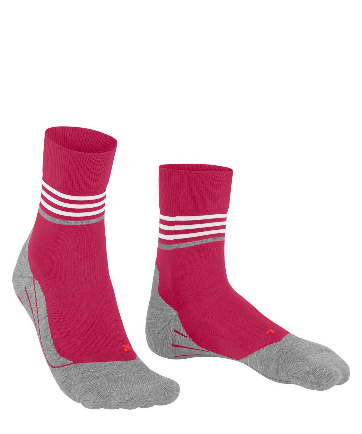 Sports Socks Donna Falke RU4 Endurance Reflect Running Socks Rosse | JIST62340