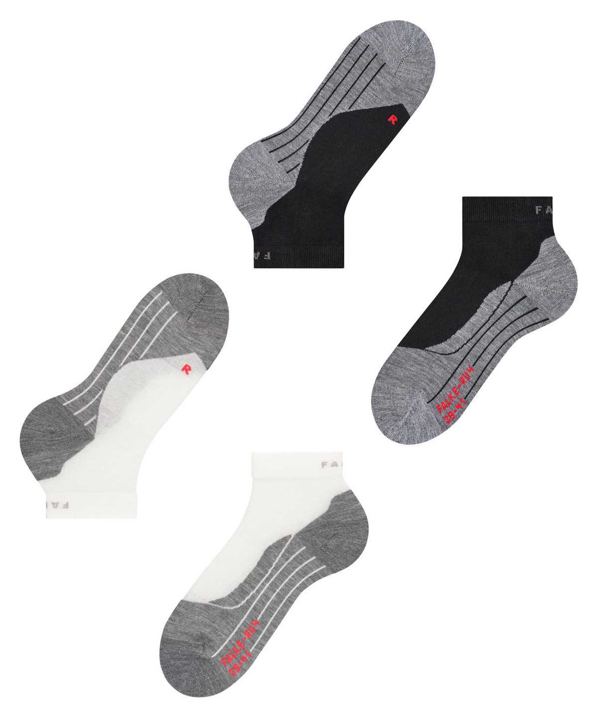 Sports Socks Donna Falke RU4 Endurance Short 2-Pack Short sock Multicolored | OPJC68541