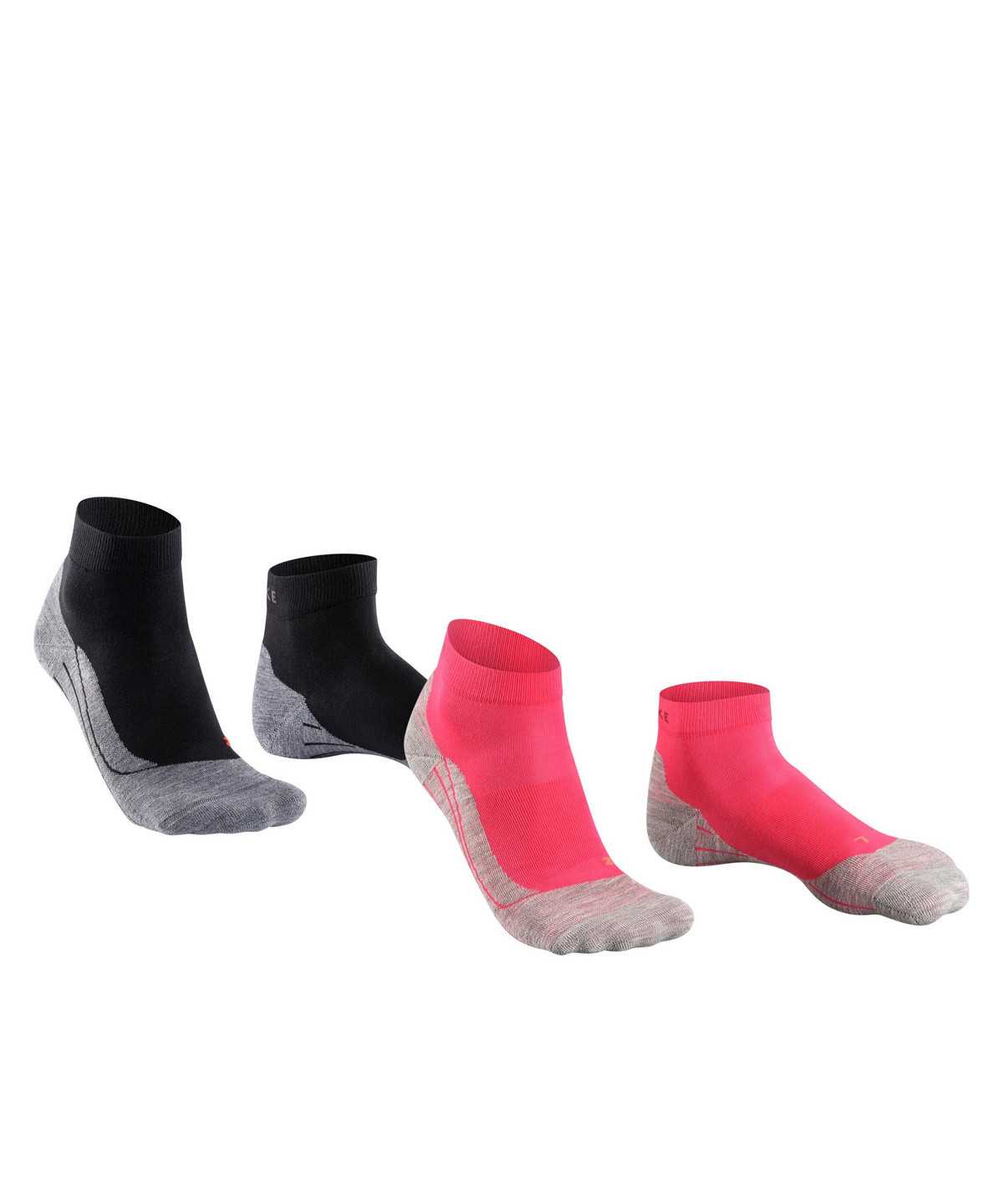 Sports Socks Donna Falke RU4 Endurance Short 2-Pack Short sock Multicolored | GPNQ59061