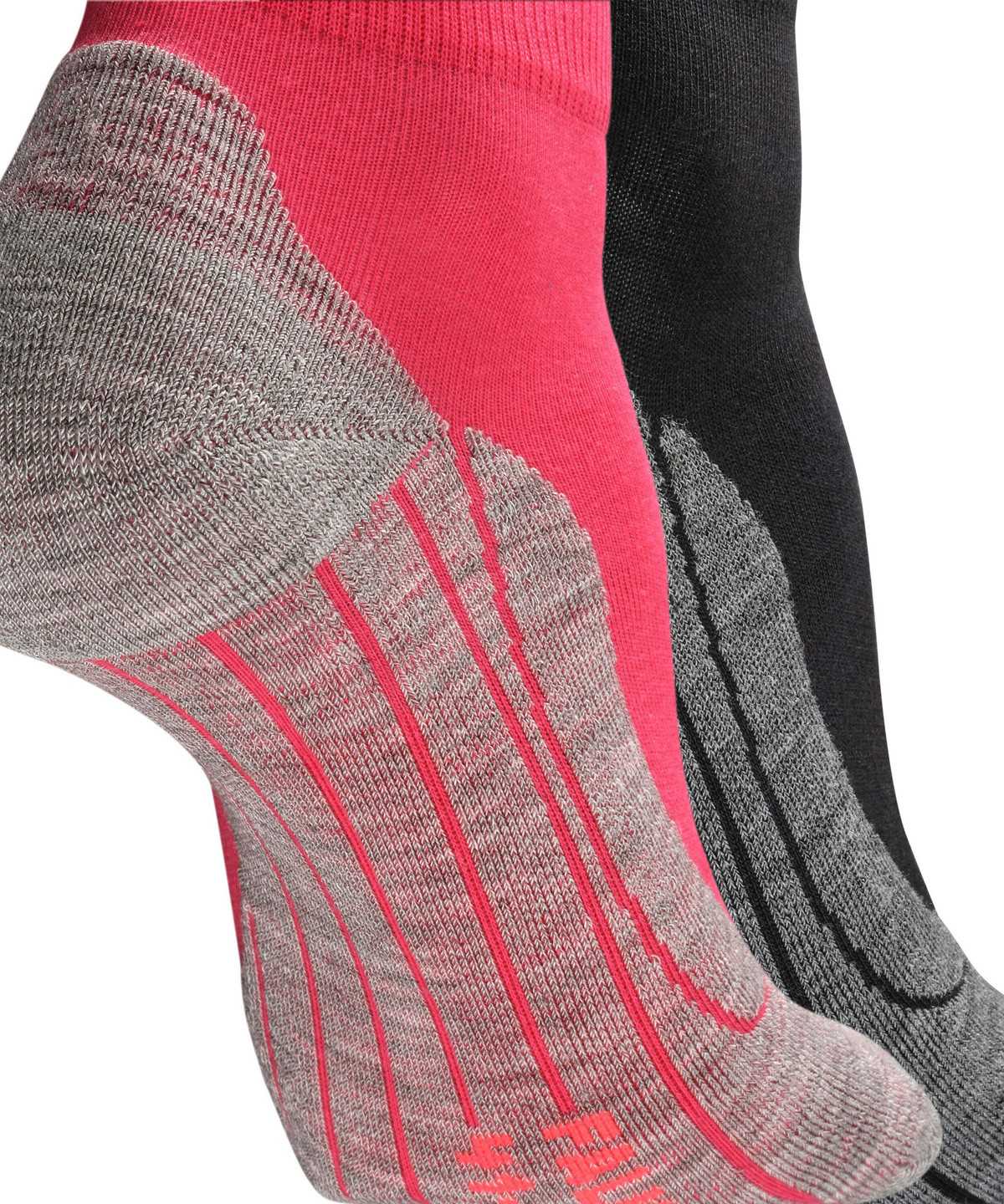 Sports Socks Donna Falke RU4 Endurance Short 2-Pack Short sock Multicolored | GPNQ59061