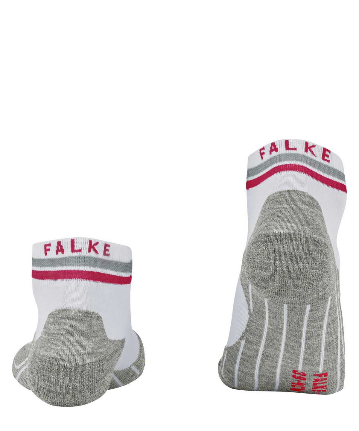 Sports Socks Donna Falke RU4 Endurance Short Reflect Running Short sock Bianche | GXNC93058