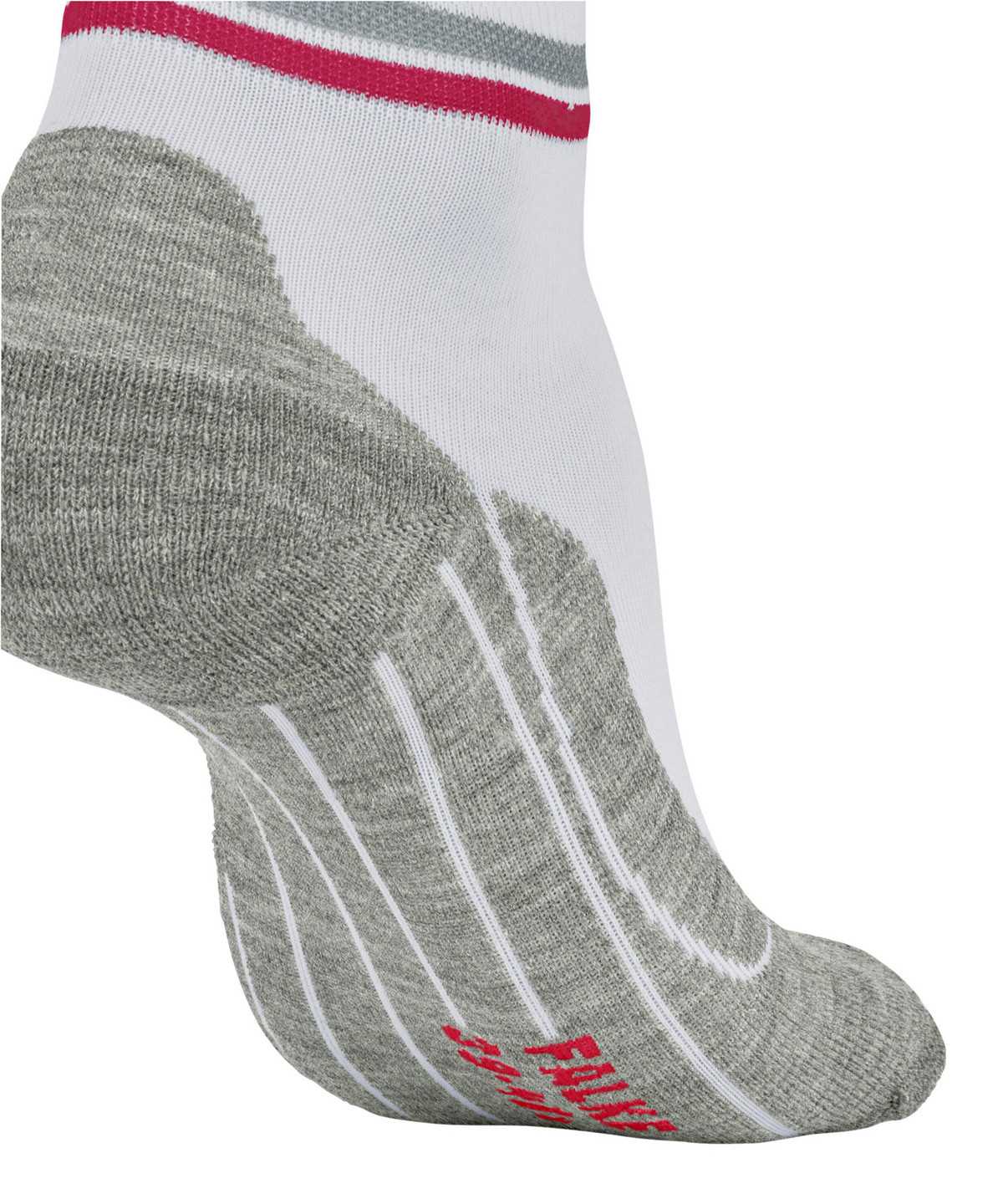 Sports Socks Donna Falke RU4 Endurance Short Reflect Running Short sock Bianche | GXNC93058