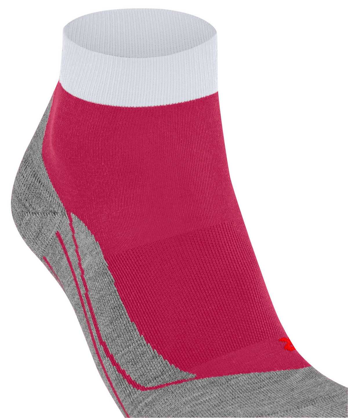 Sports Socks Donna Falke RU4 Endurance Short Running Short sock Rosse | DELW47632