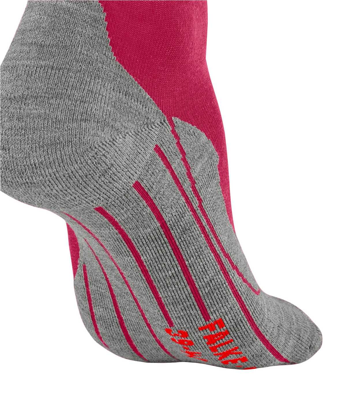 Sports Socks Donna Falke RU4 Endurance Short Running Short sock Rosse | DELW47632