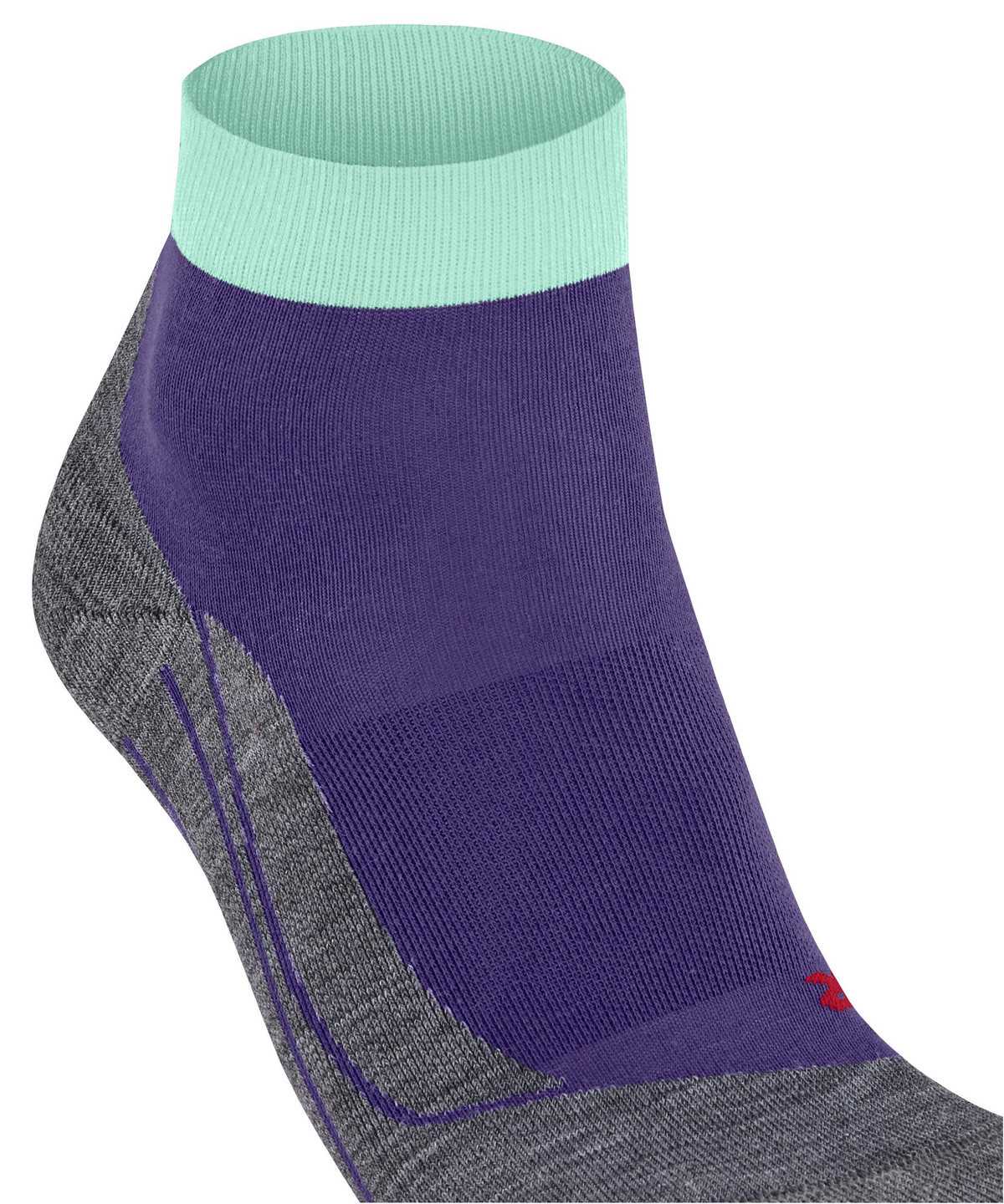 Sports Socks Donna Falke RU4 Endurance Short Running Short sock Viola | IUVP43570