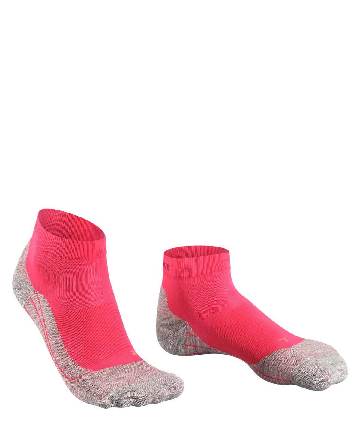 Sports Socks Donna Falke RU4 Endurance Short Running Short sock Rosse | RBDC67108