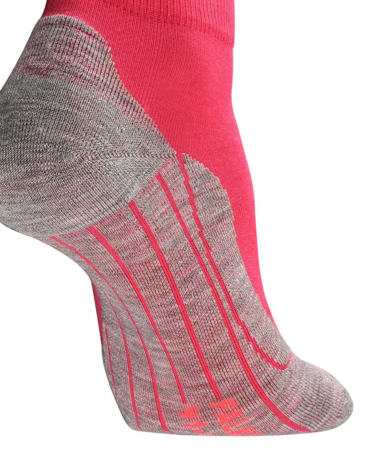 Sports Socks Donna Falke RU4 Endurance Short Running Short sock Rosse | RBDC67108