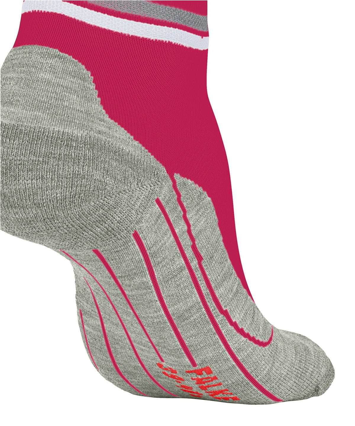 Sports Socks Donna Falke RU4 Endurance Short Reflect Running Short sock Rosse | MIDL49271