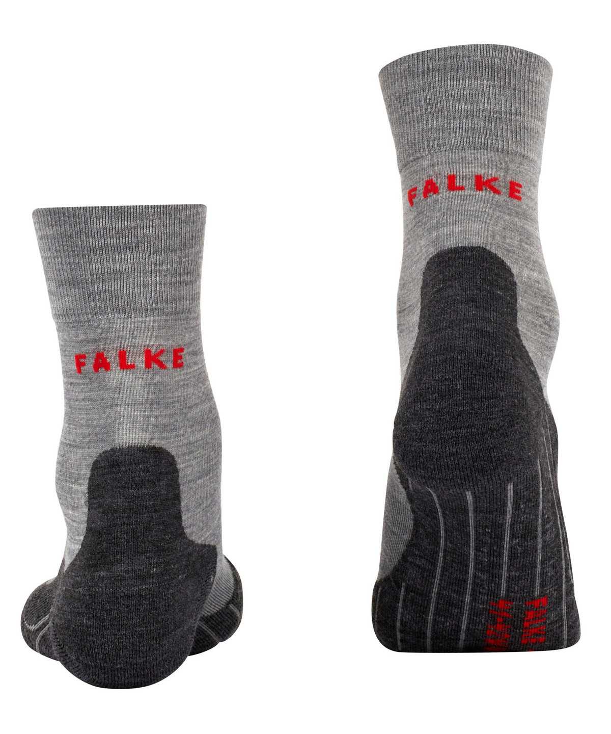 Sports Socks Donna Falke RU4 Endurance Wool Running Socks Grigie | JDNH30867