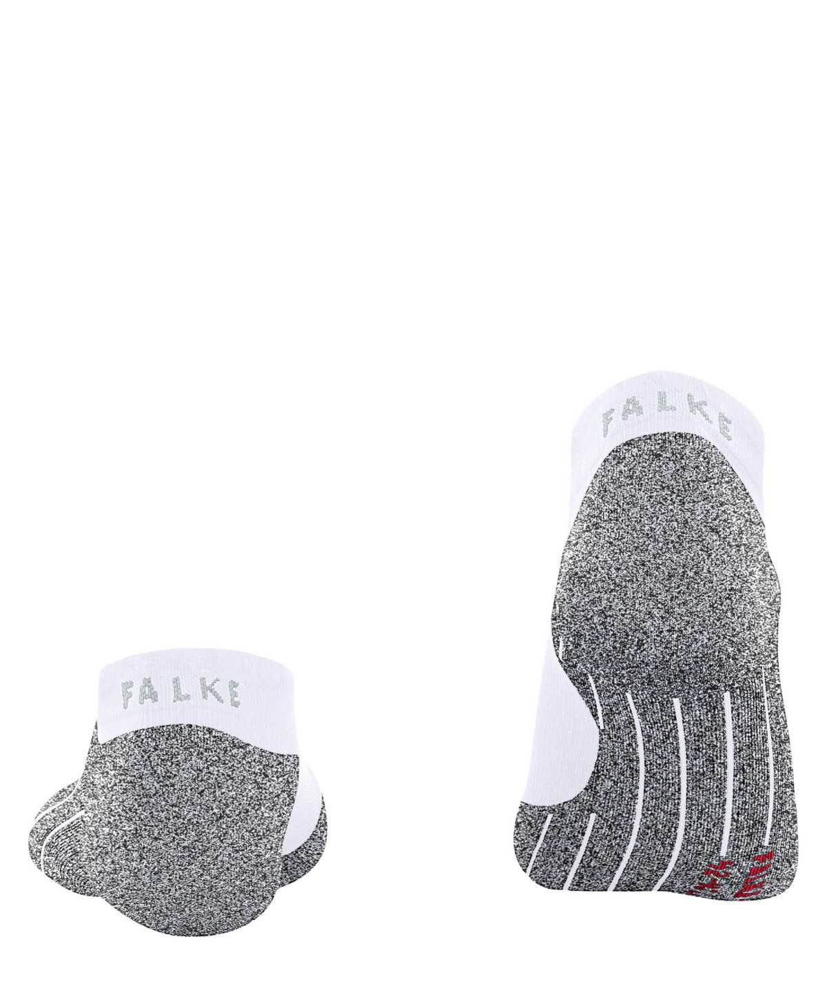 Sports Socks Donna Falke RU4 Light Performance Invisible Running Invisibles Bianche | QNHR63091