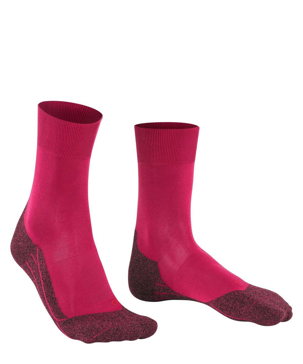 Sports Socks Donna Falke RU4 Light Performance Running Socks Rosse | QCFS57829