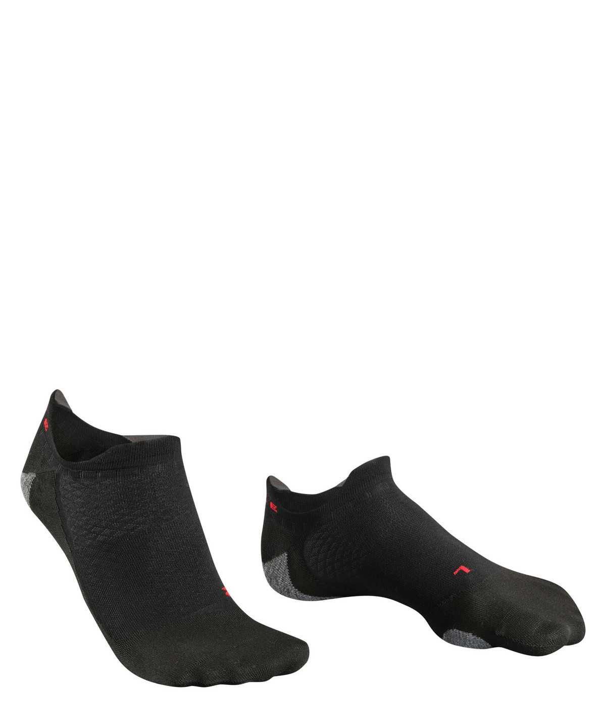 Sports Socks Donna Falke RU5 Race Invisible Running Invisibles Nere | FMXQ36742