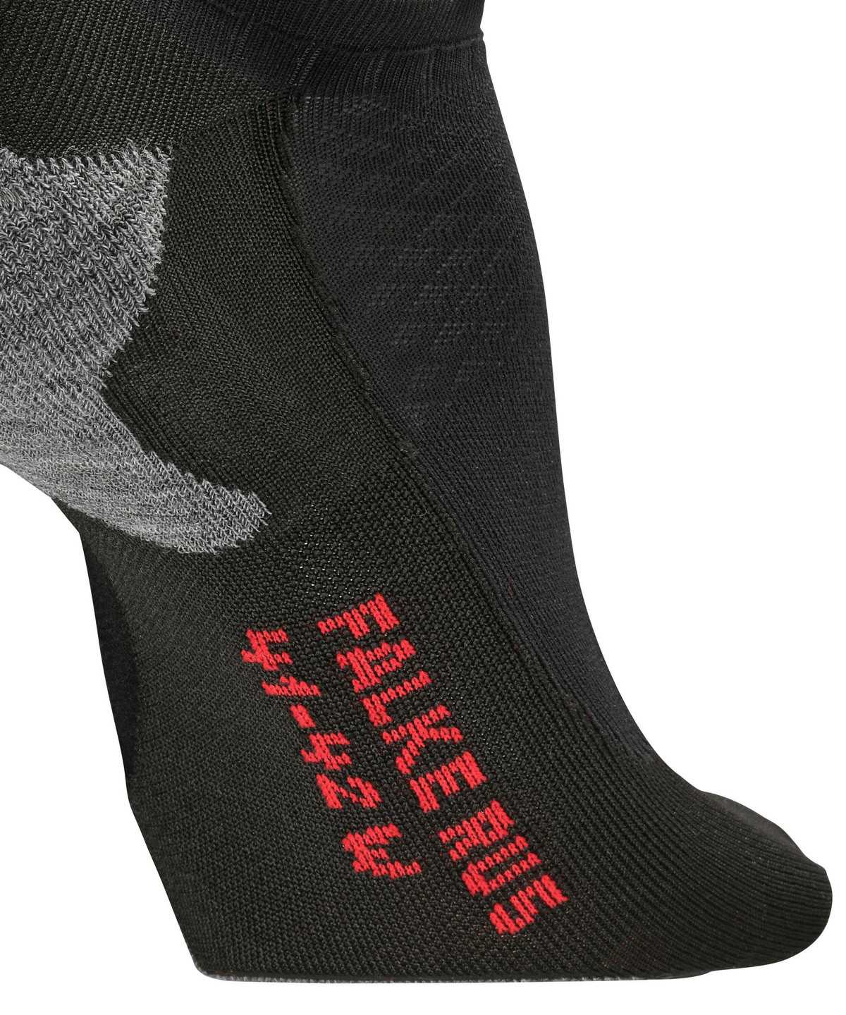 Sports Socks Donna Falke RU5 Race Invisible Running Invisibles Nere | FMXQ36742