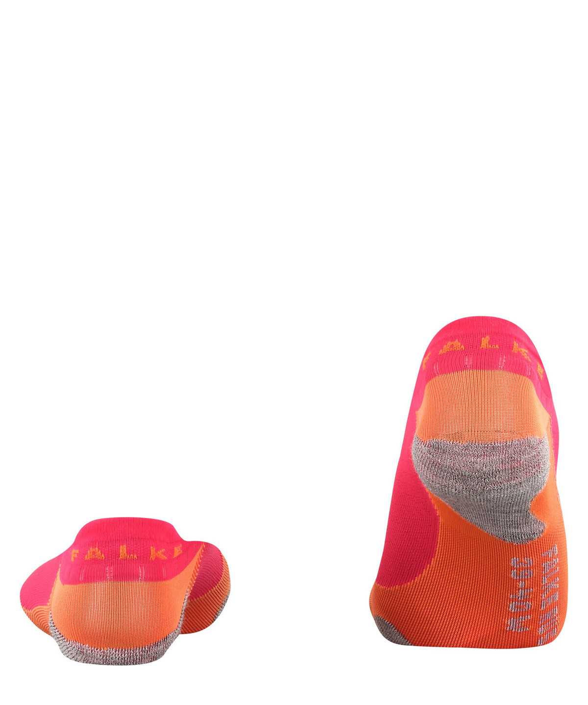 Sports Socks Donna Falke RU5 Race Invisible Running Invisibles Rosse | AIOZ02758